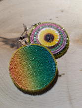 Load image into Gallery viewer, Sunflower Fields Earrings
