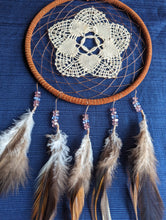 Load image into Gallery viewer, Vintage Doily Dream Catcher
