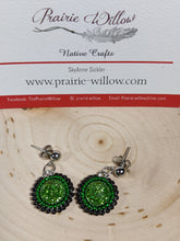 Load image into Gallery viewer, Small Cab Earrings - Glitter Version
