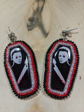Load image into Gallery viewer, Michael Myers Coffin Earrings
